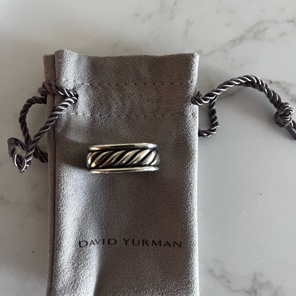 David Yurman Cable Silver Size 11